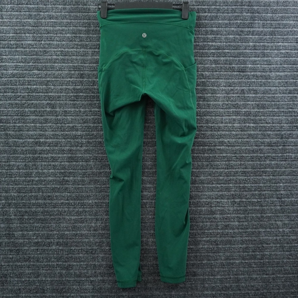 Lululemon Fast and Free High-Rise Tight Womens 4 Green Pocket Leggings